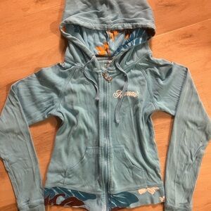 Juicy Couture Blue Hoodie Jacket